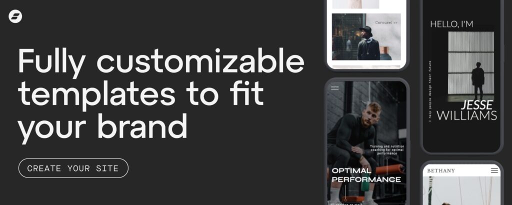 Showit Design Templates and their full customizations